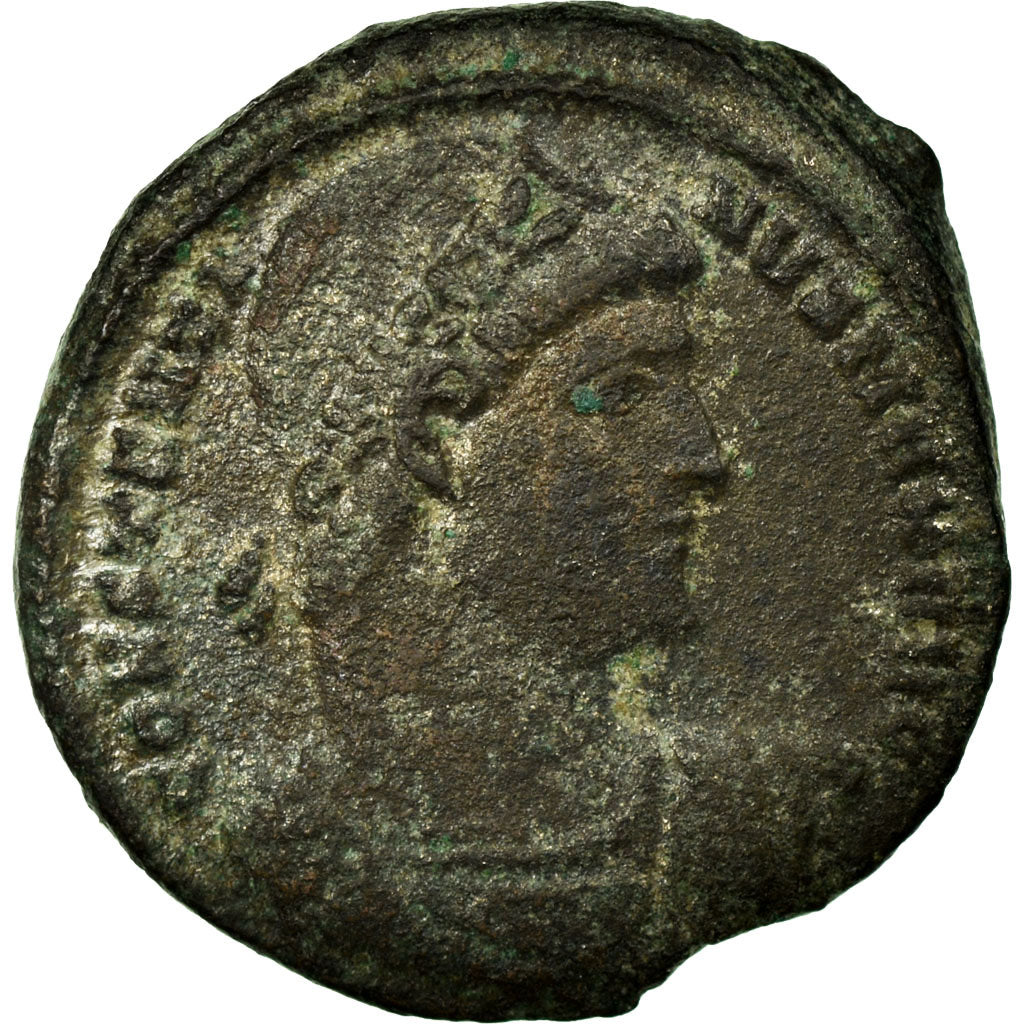 Constantine I, Nummus, Constantinople, Copper, EF(40-45), Cohen:92