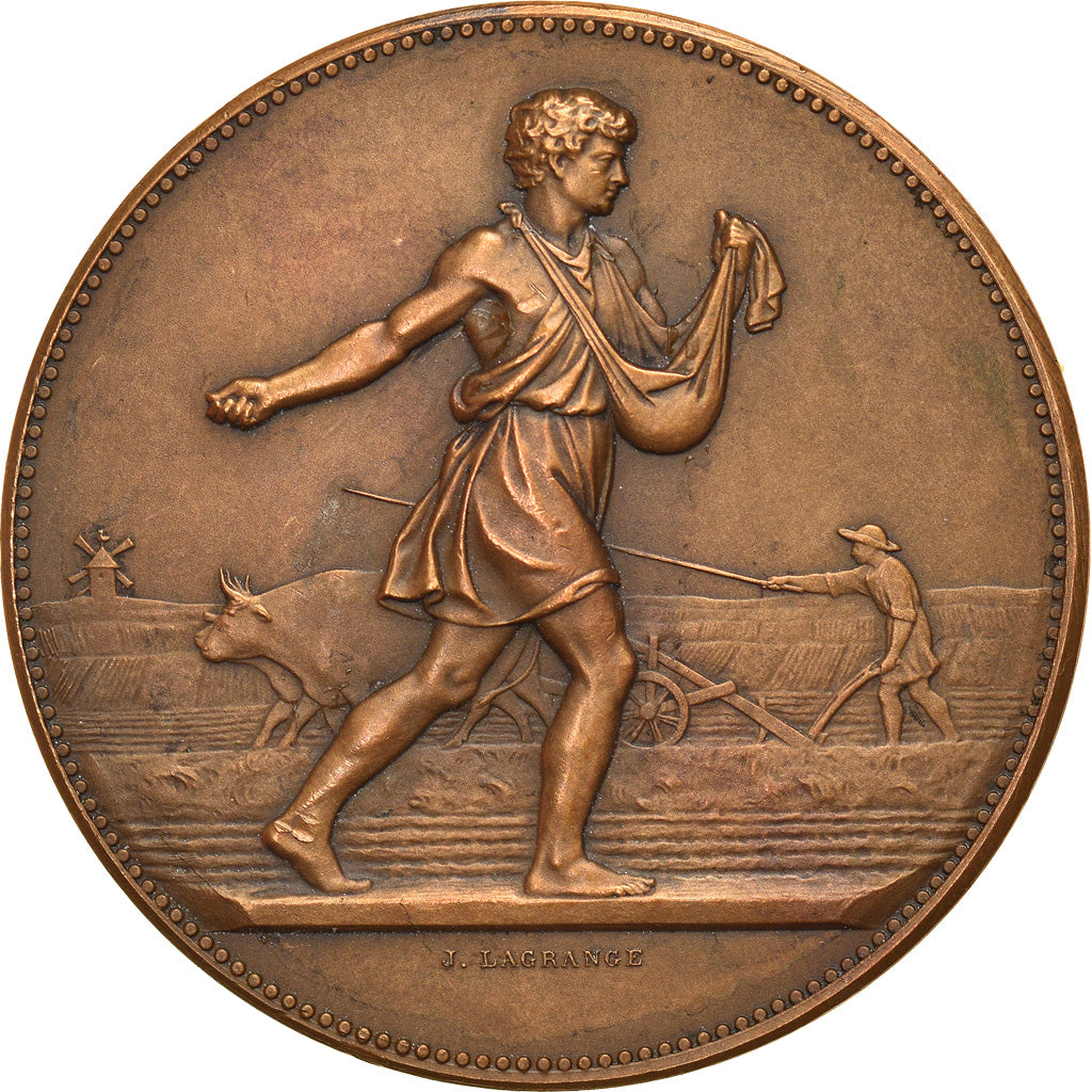 France, Medal, Comice Agricole de Rouen, Lagrange, MS(63), Bronze