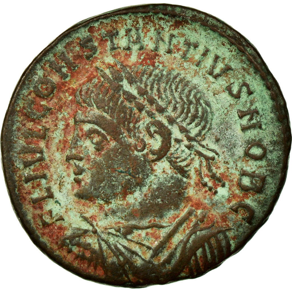 Constantius II, Nummus, Arles, Copper, AU(50-53), Cohen:314
