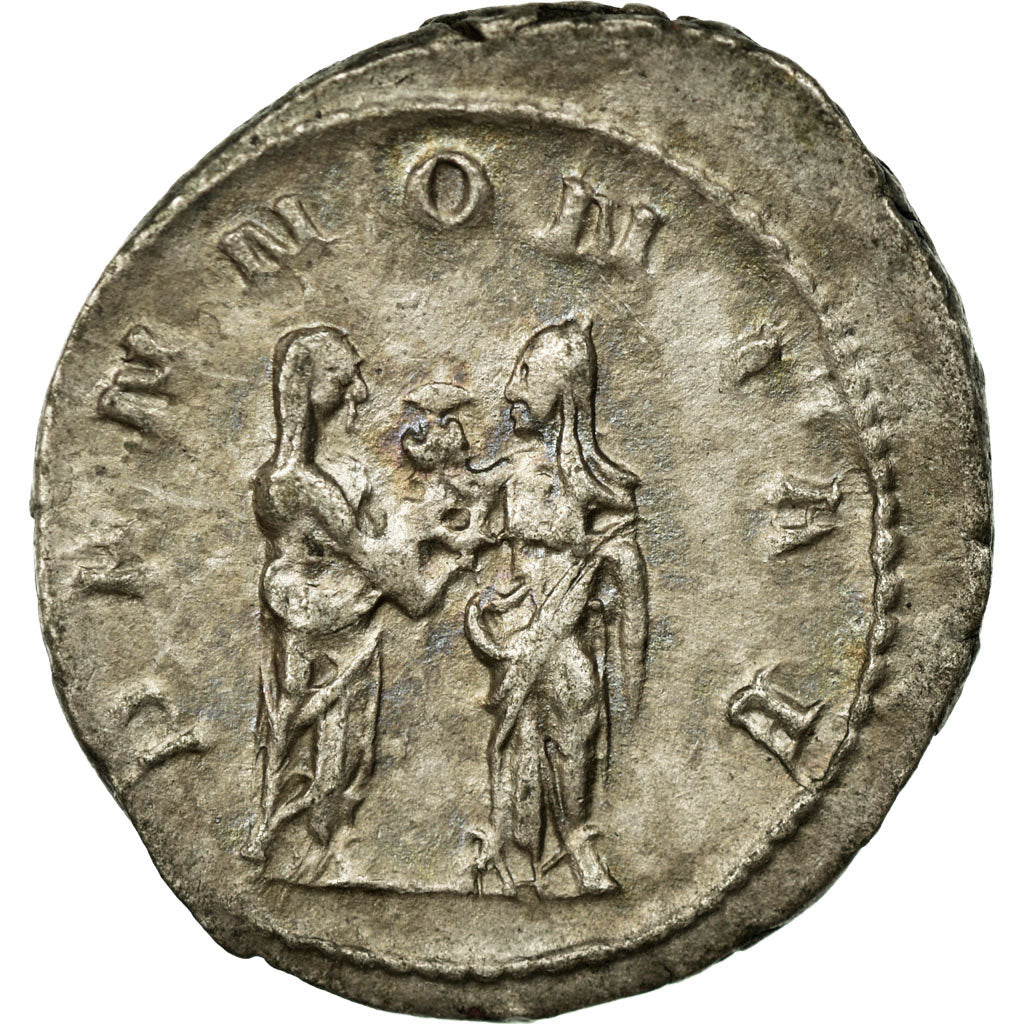 Trajan Decius, Antoninianus, Billon, AU(55-58), Cohen:81