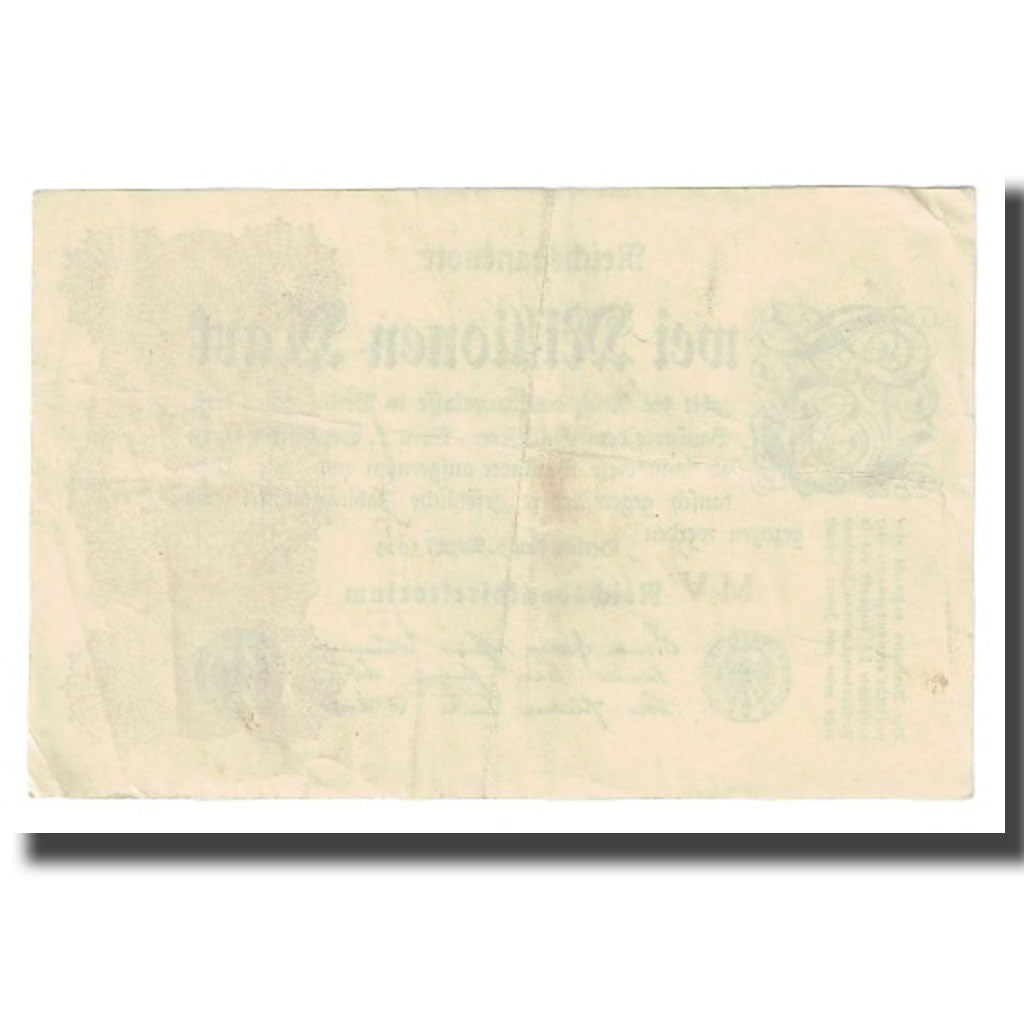 Geldschein, Deutschland, 2 Millionen Mark, 1923, 1923-08-09, KM:104b, SS