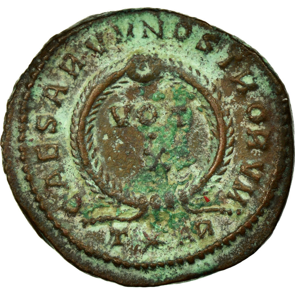 Crispus, Nummus, Arles, Copper, AU(50-53), Cohen:41