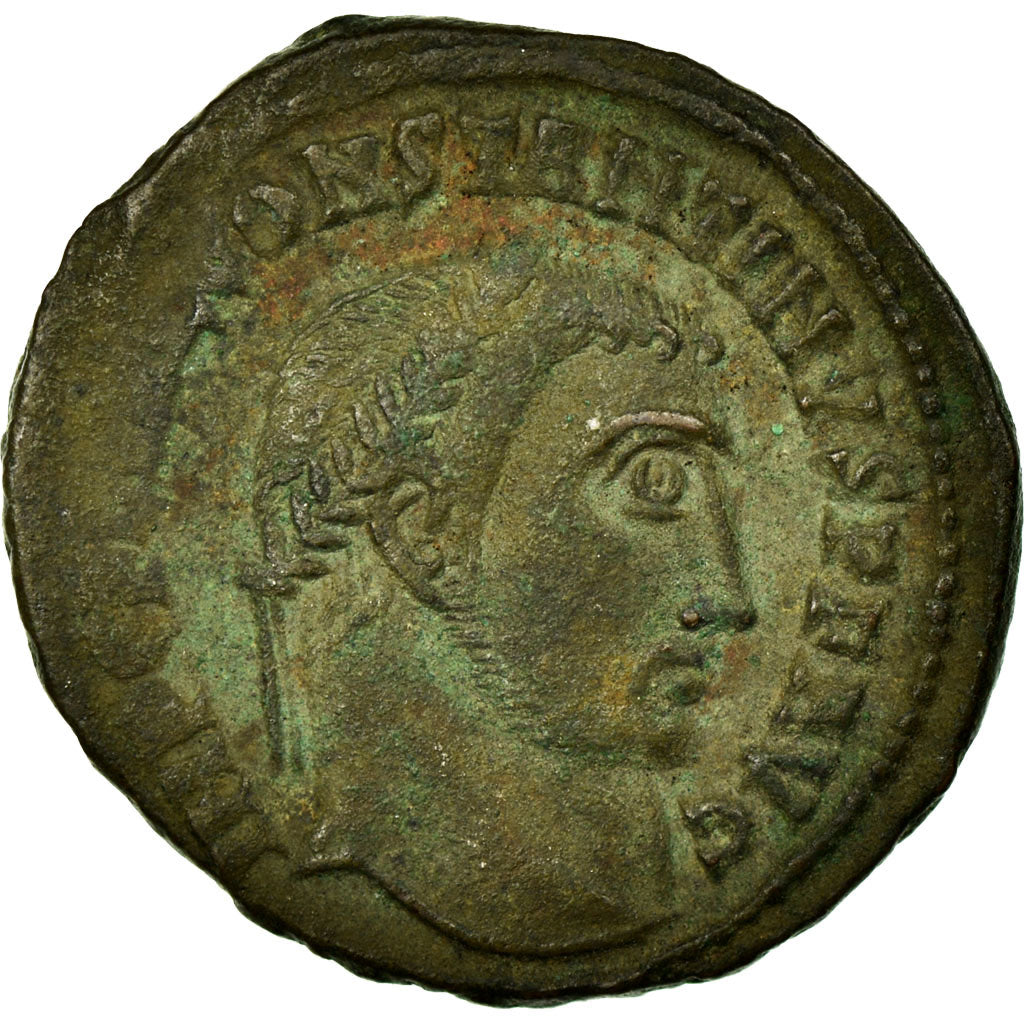 Constantine I, Nummus, Alexandria, Copper, AU(50-53), Cohen:299
