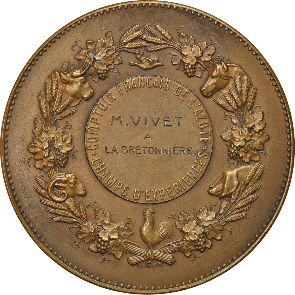 France, Medal, Agriculture and Horticulture, Comptoir Français de l'Azote