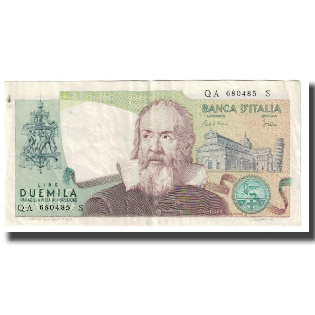 Banconote, Italia, 2000 Lire, 1983, 1983-10-24, KM:103a, BB