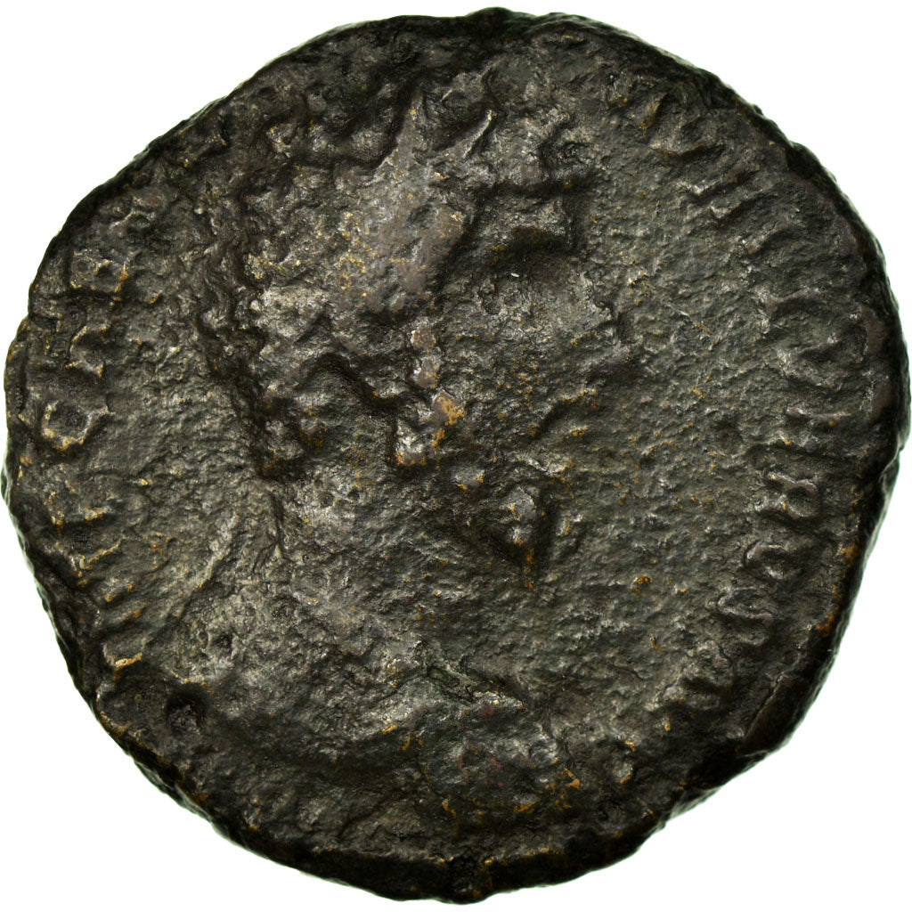 Lucius Verus, As, Rome, Rame, MB+, Cohen:39
