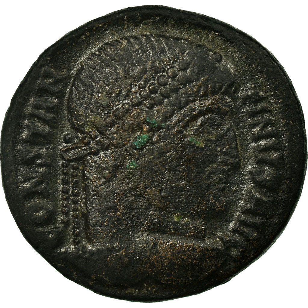 Constantine I, Nummus, Arles, Copper, AU(50-53), Cohen:665