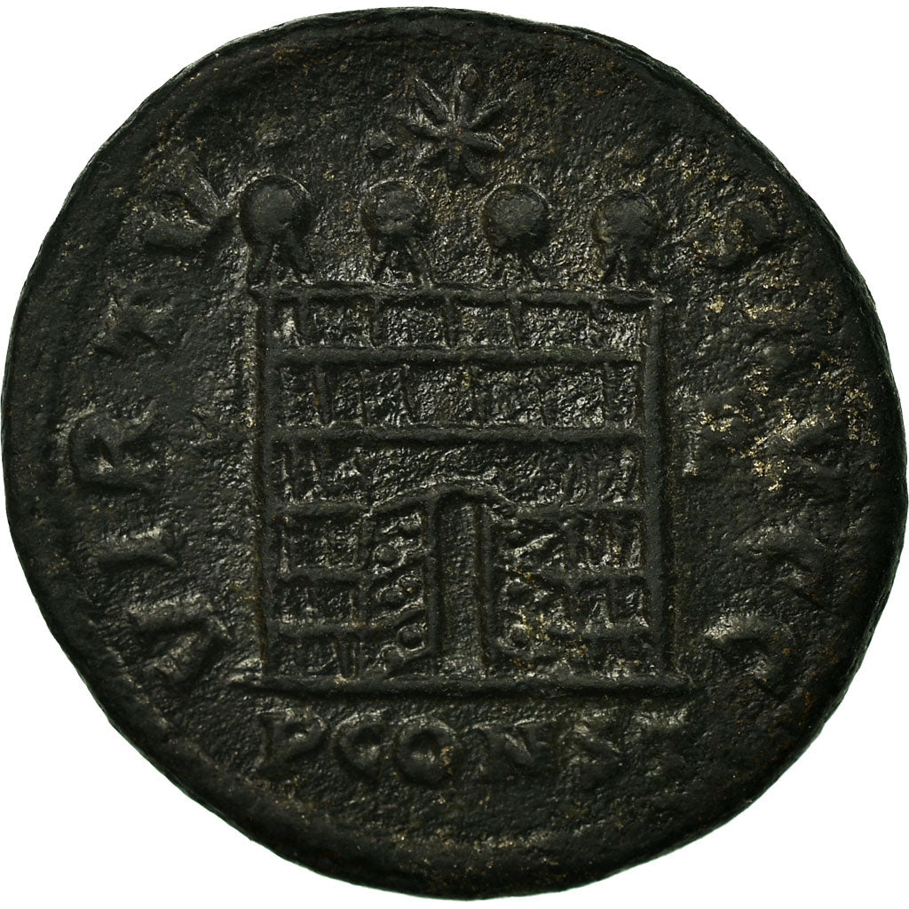 Constantine I, Nummus, Arles, Copper, AU(50-53), Cohen:665