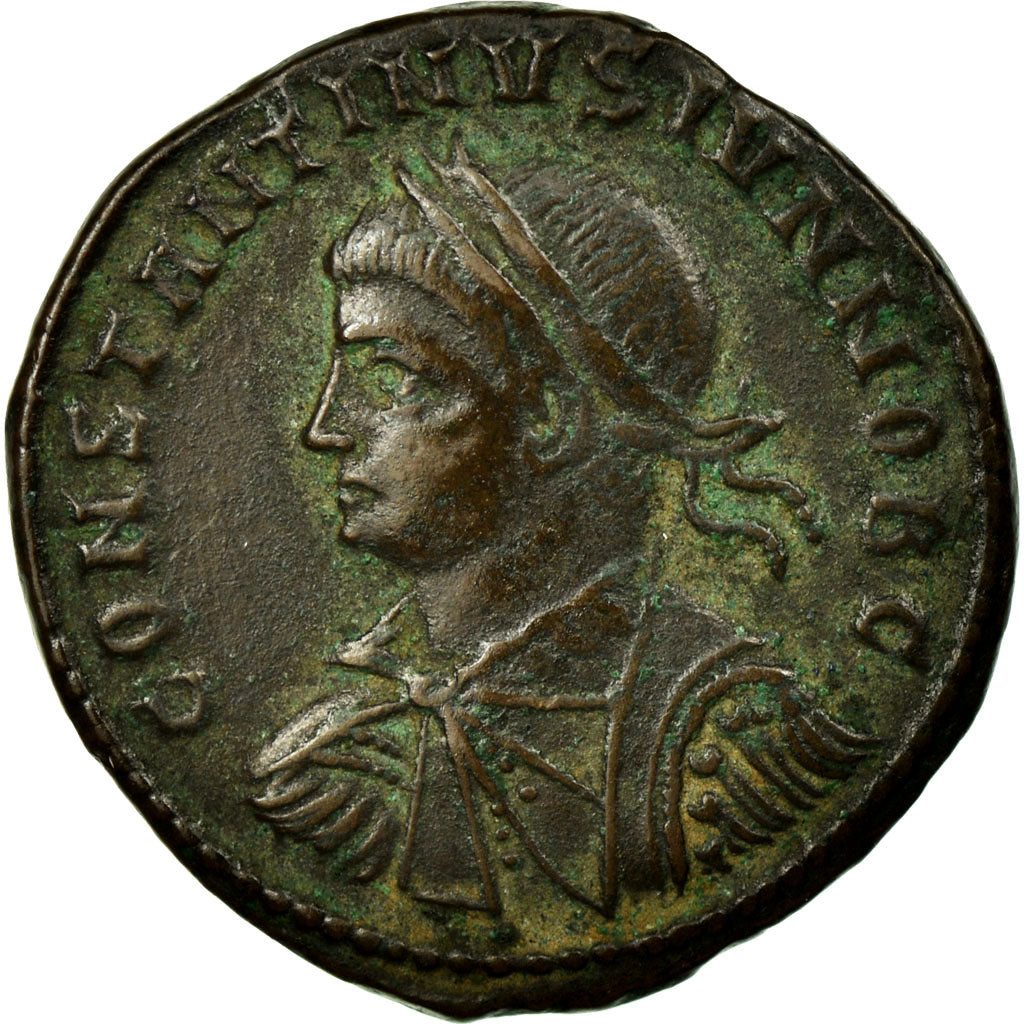 Constantine II, Nummus, Rome, Rame, BB+, Cohen:165