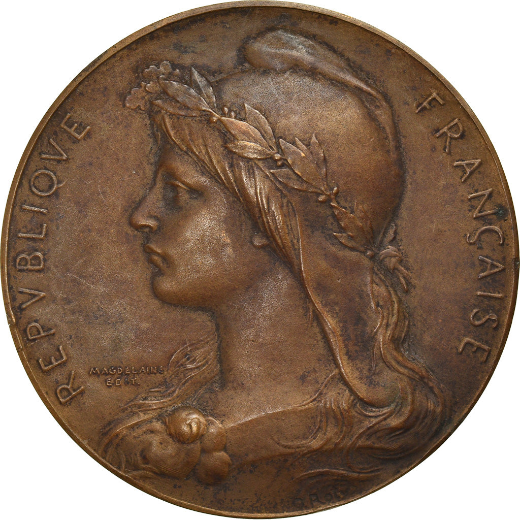 France, Médaille, Offert par Léon Meyer, Député, Politics, Society, War