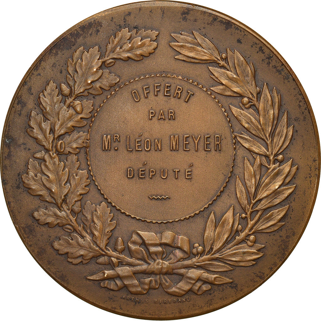 France, Médaille, Offert par Léon Meyer, Député, Politics, Society, War