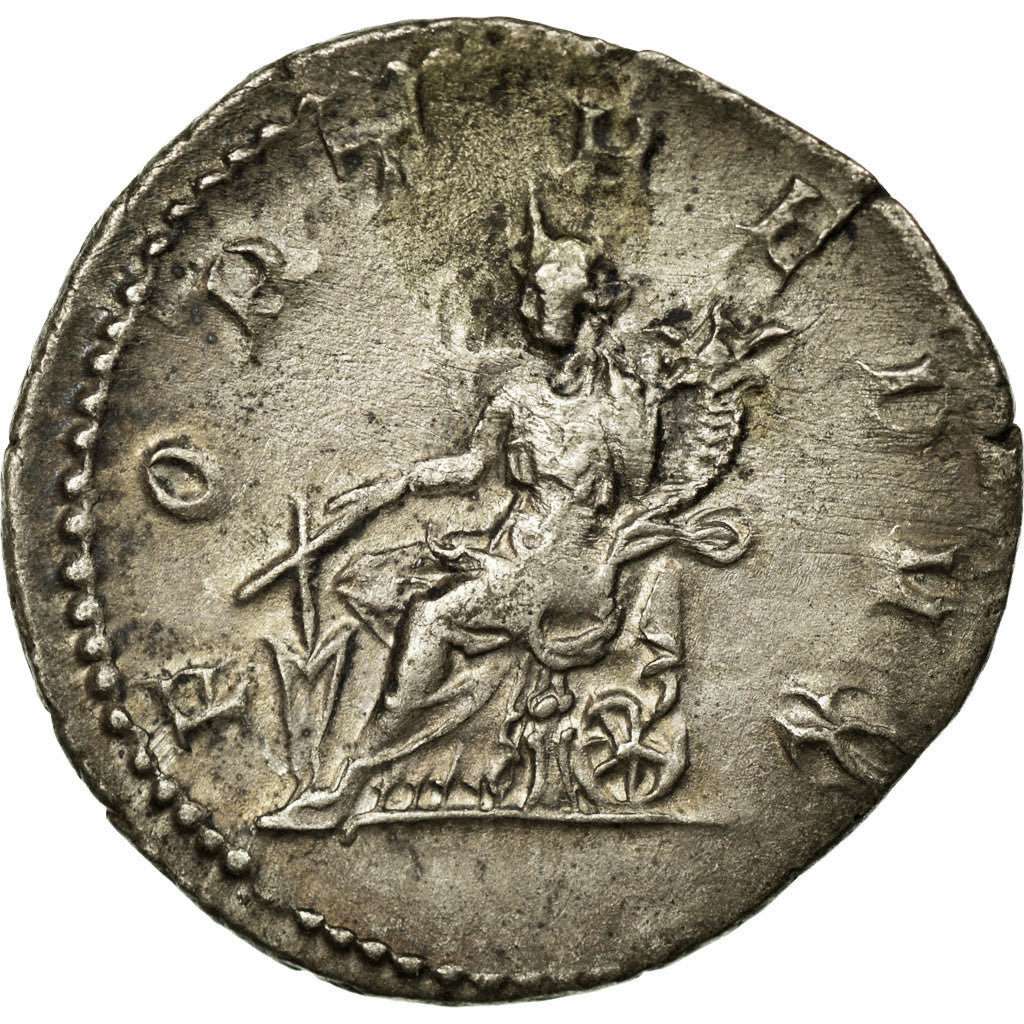 Gordian III, Antoninianus, Billon, AU(55-58), Cohen:97