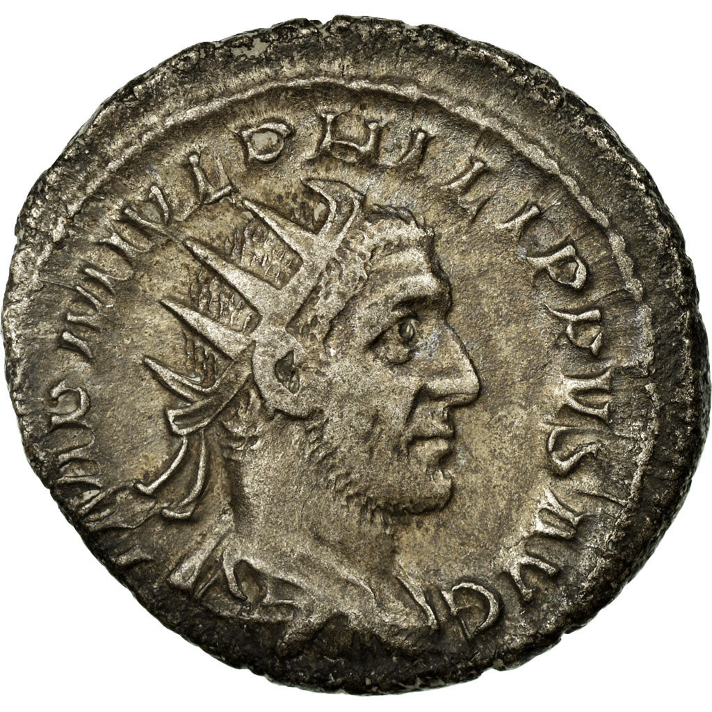 Philip I, Antoninianus, Bilon, EF(40-45), Cohen:103