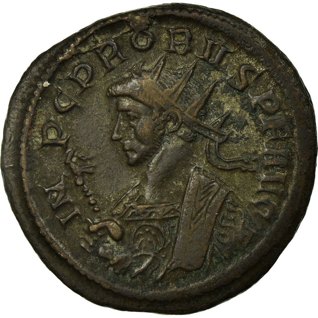 Probus, Antoninianus, Ticinum, Billon, AU(55-58), Cohen:419