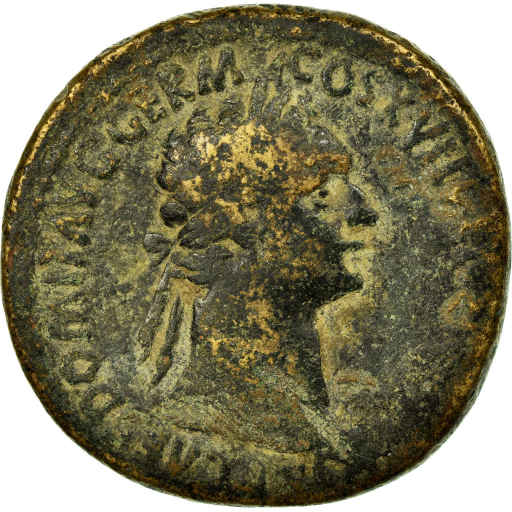 Domitia, Sestertius, Rome, Copper, VF(20-25), Cohen:515