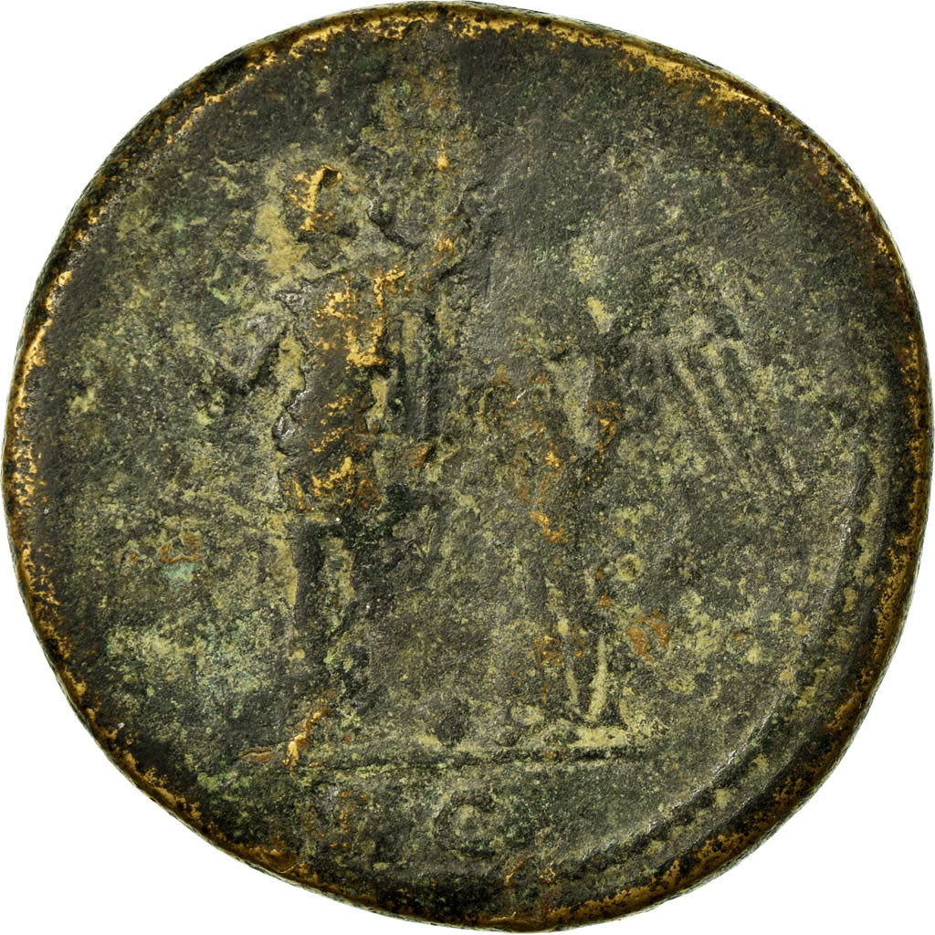 Domitia, Sestertius, Rome, Copper, VF(20-25), Cohen:515