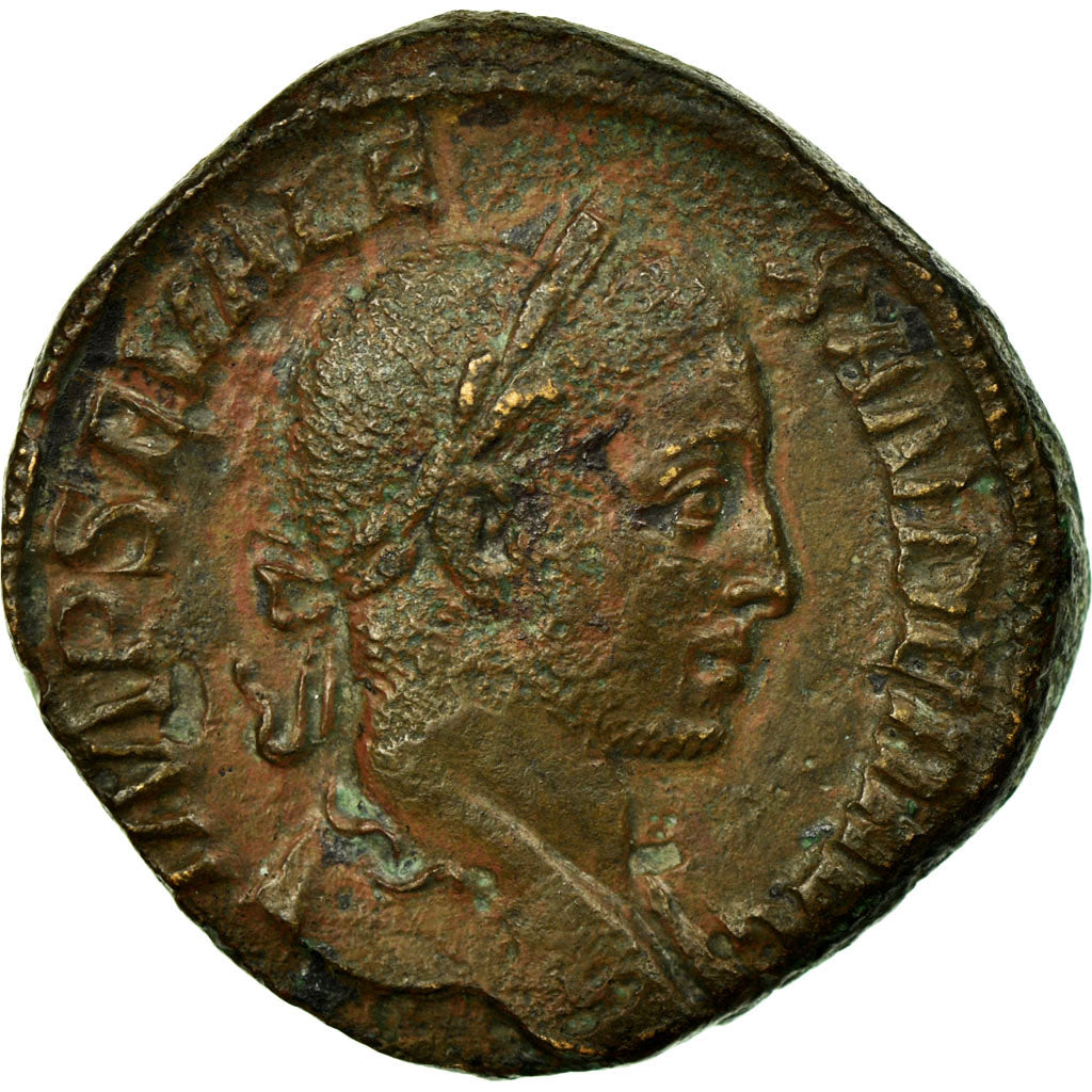 Alexander, Sestertius, Rome, Copper, AU(50-53), Cohen:567