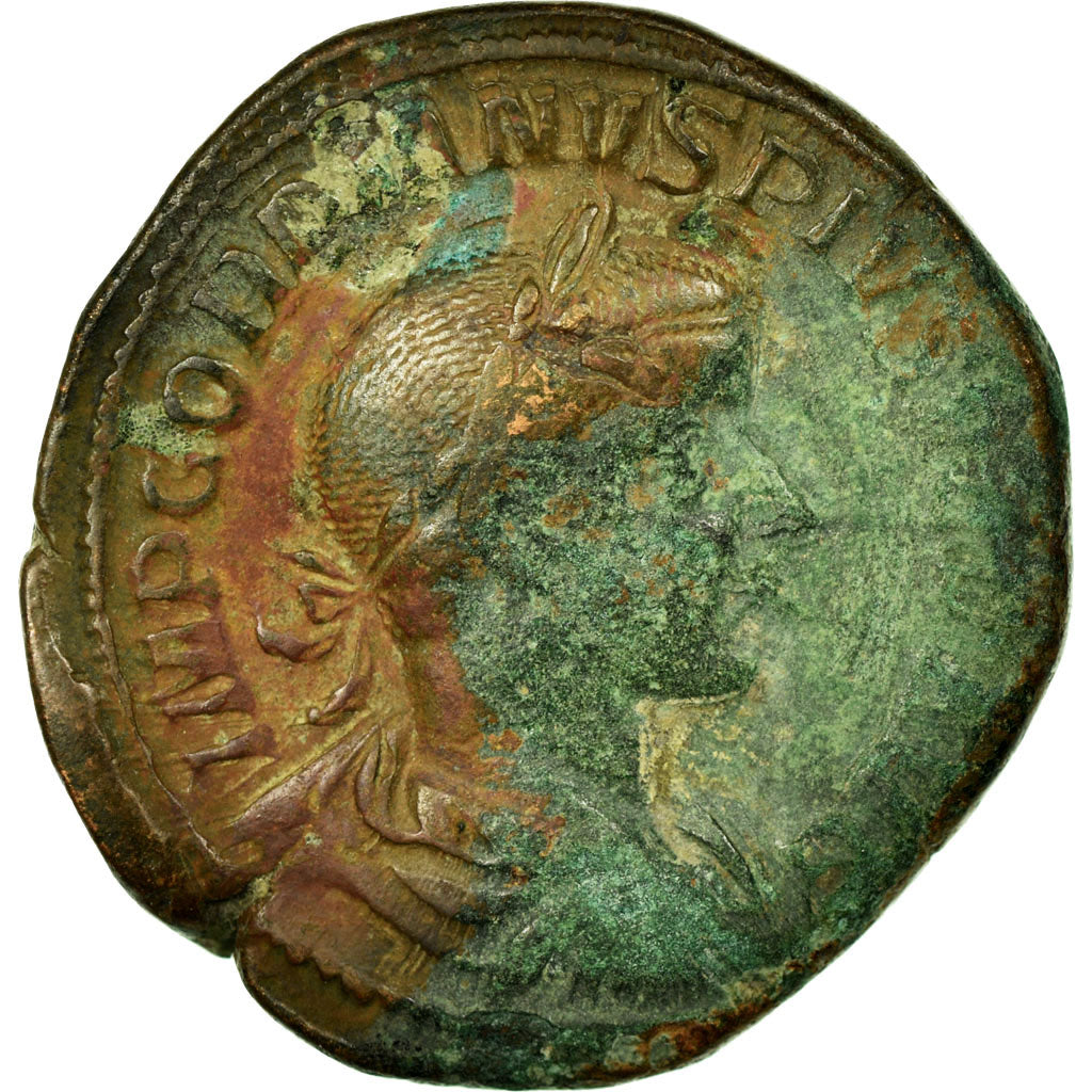 Gordian III, Sestertius, Rome, Copper, EF(40-45), Cohen:43
