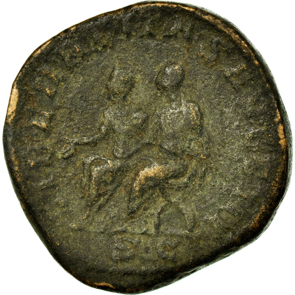 Philip II, Sestertius, Rome, Copper, VF(20-25), Cohen:18