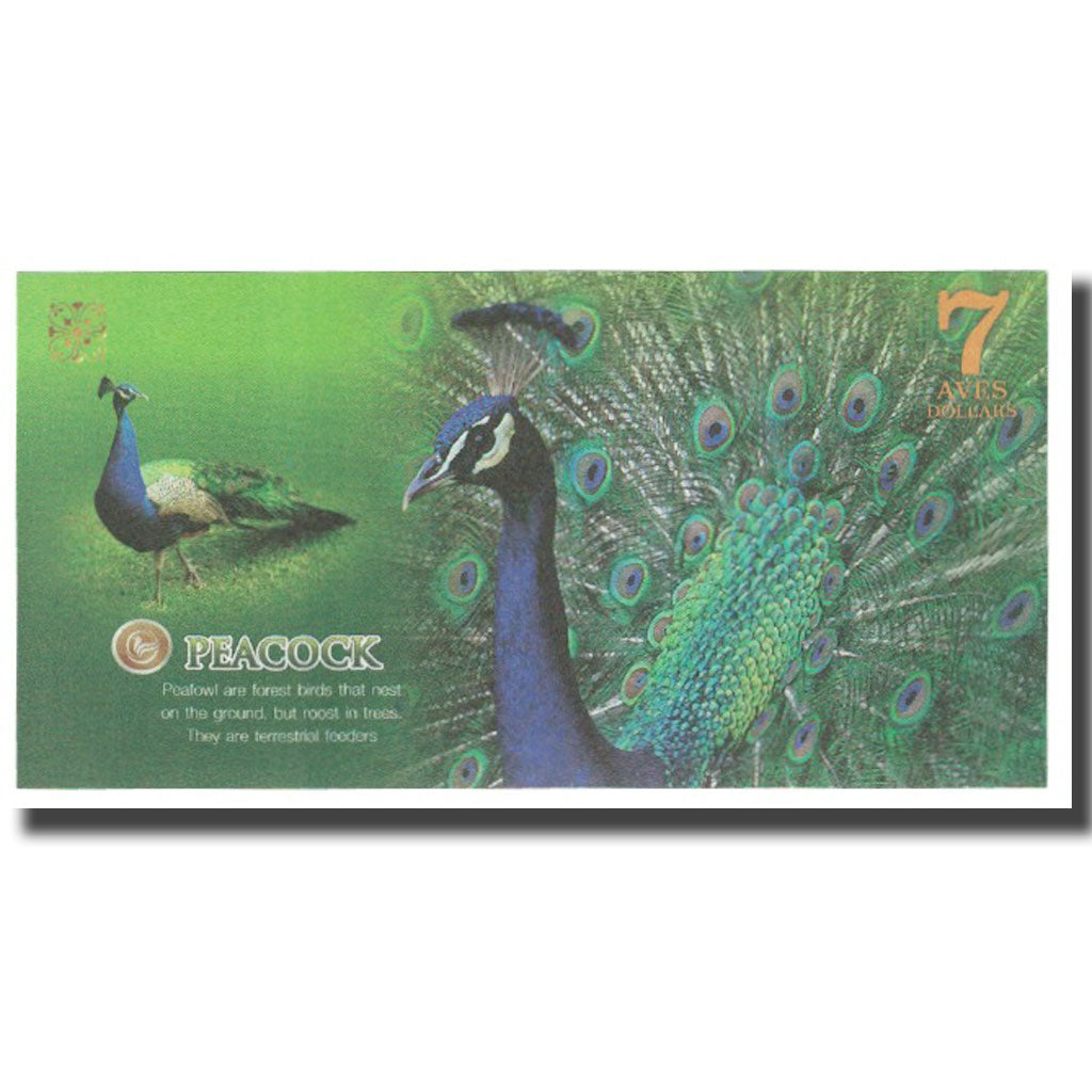 Banknote, Brazil, 7 Dollars, 2016, 2016-04, ATLANTIC FOREST, UNC(65-70)