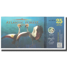 Banconote, Brasile, 25 Dollars, 2016, 2016-08, ATLANTIC FOREST 25 DOLLAR, FDS