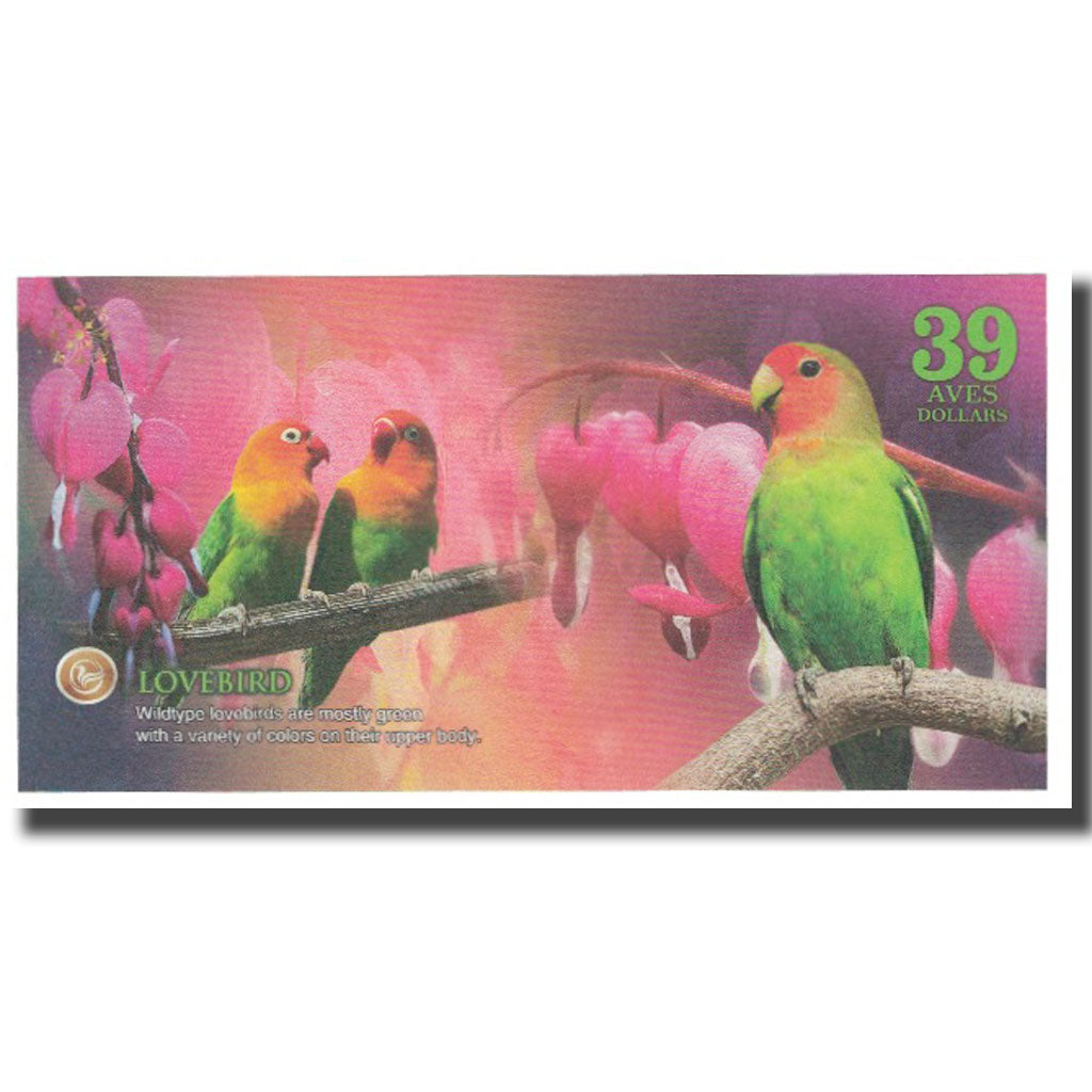 Banknote, Brazil, Dollar, 2018, 2018-07, ATLANTIC FOREST 39 DOLLARS, UNC(65-70)
