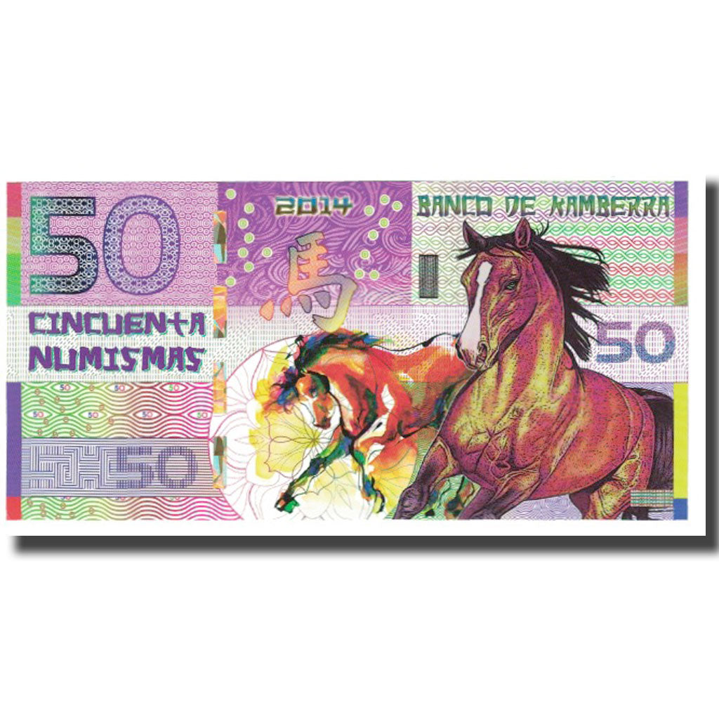 Banknote, Australia, Tourist Banknote, 2014, 50 NUMISMAS, UNC(65-70)
