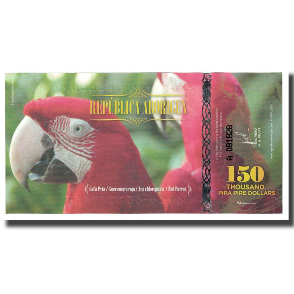 Billete, 150 Dollars, 2014, Australia, REPUBLICA ARBORIGEN, UNC