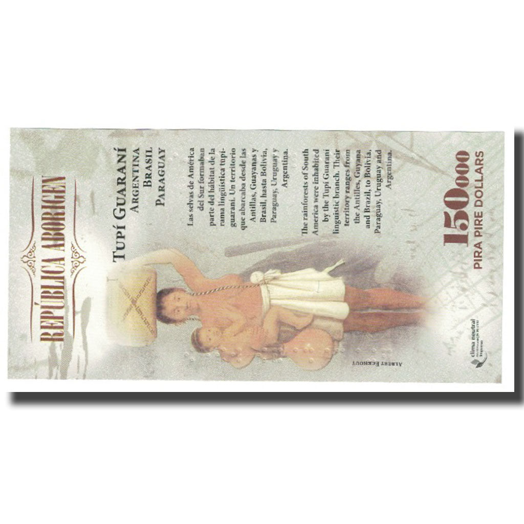 Billete, 150 Dollars, 2014, Australia, REPUBLICA ARBORIGEN, UNC