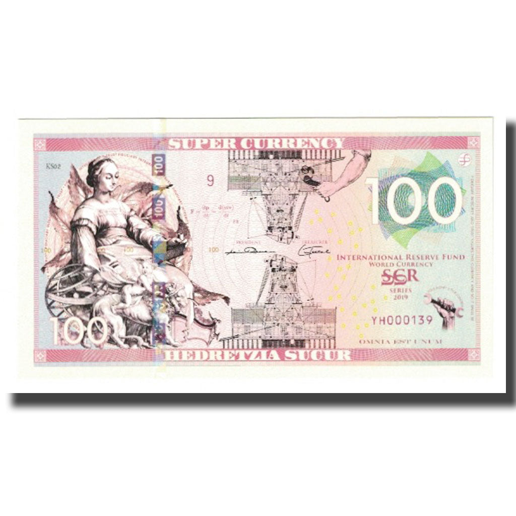 Banknote, United States, Tourist Banknote, 2019, 100 SUCUR INTERNATIONAL RESERVE