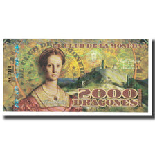 Banconote, Colombia, Tourist Banknote, 2014, 2014-02-15, 2000 DRAGONES EL CLUB