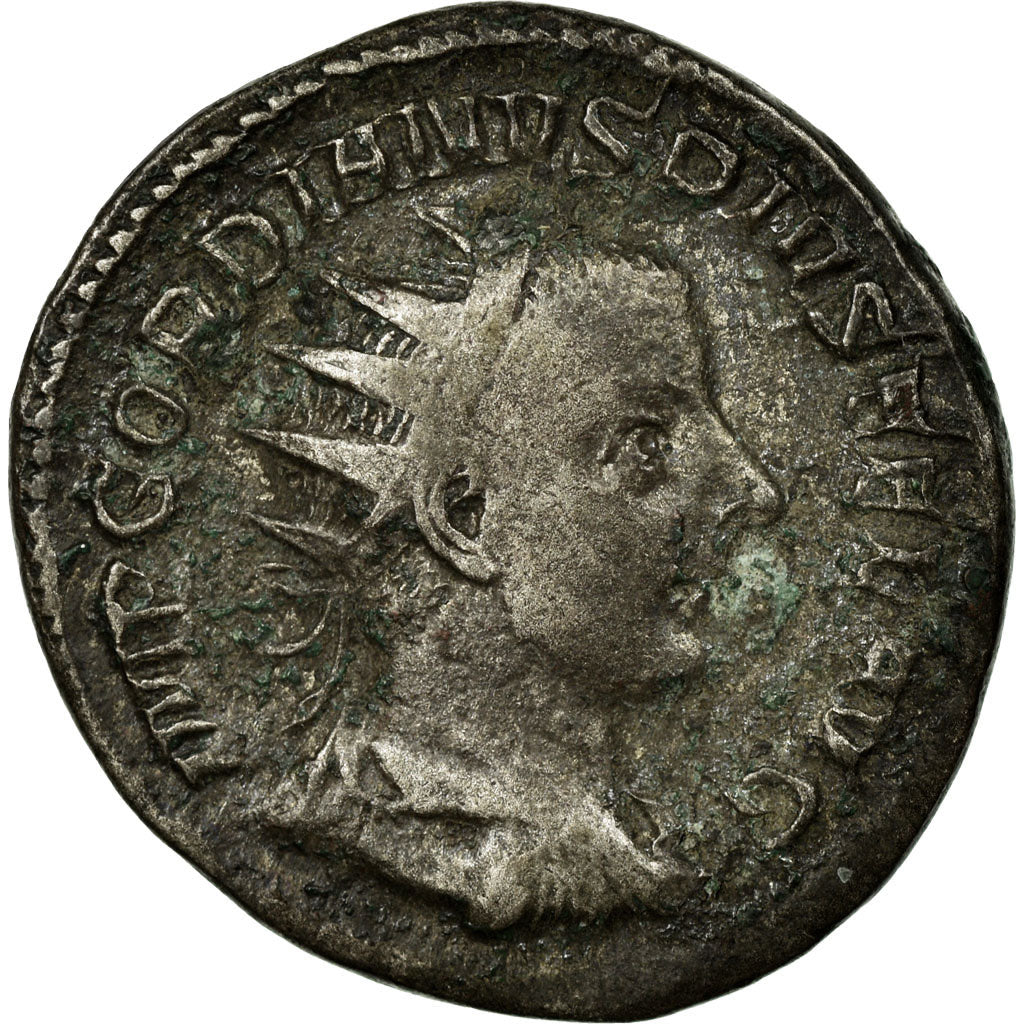 Gordian III, Antoninianus, Rome, Billon, VF(30-35), Cohen:404