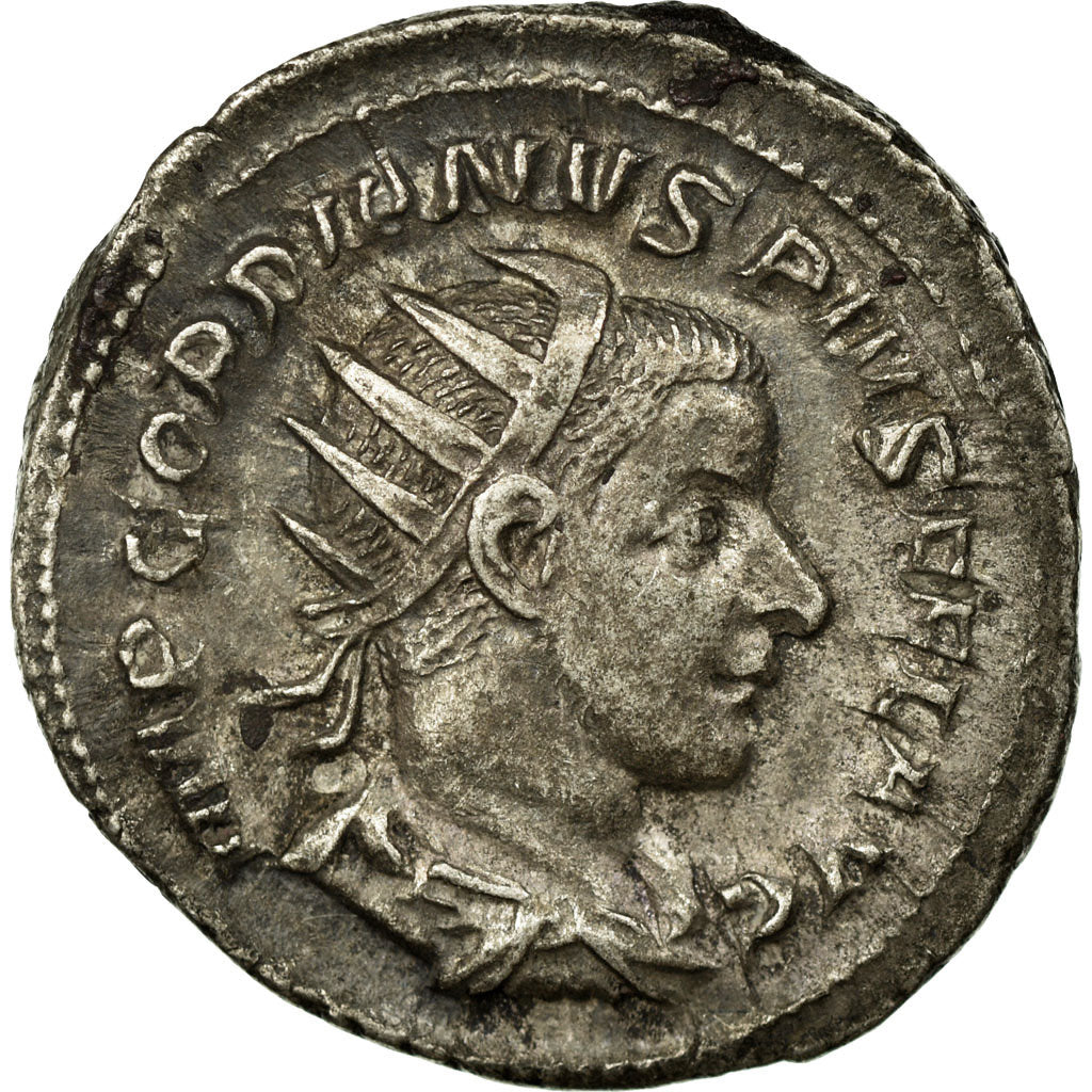 Gordian III, Antoninianus, Rome, Billon, AU(55-58), Cohen:121