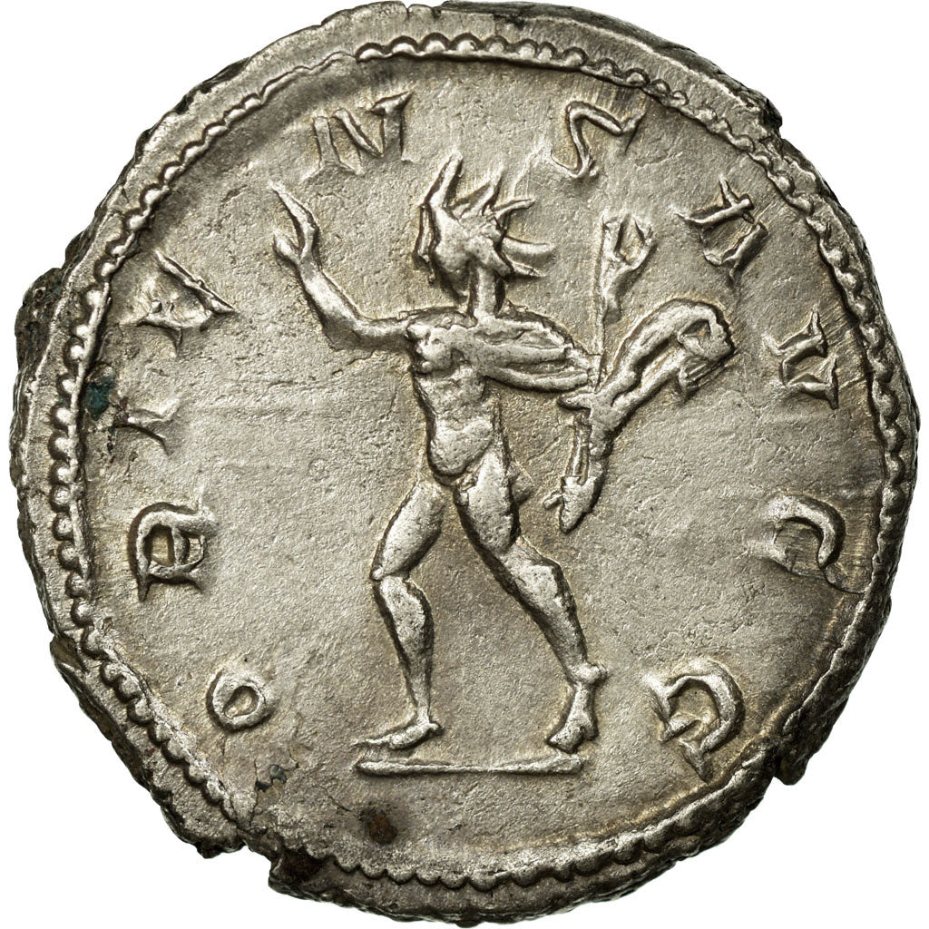 Valerian II, Antoninianus, Trier, Billon, AU(50-53), Cohen:142