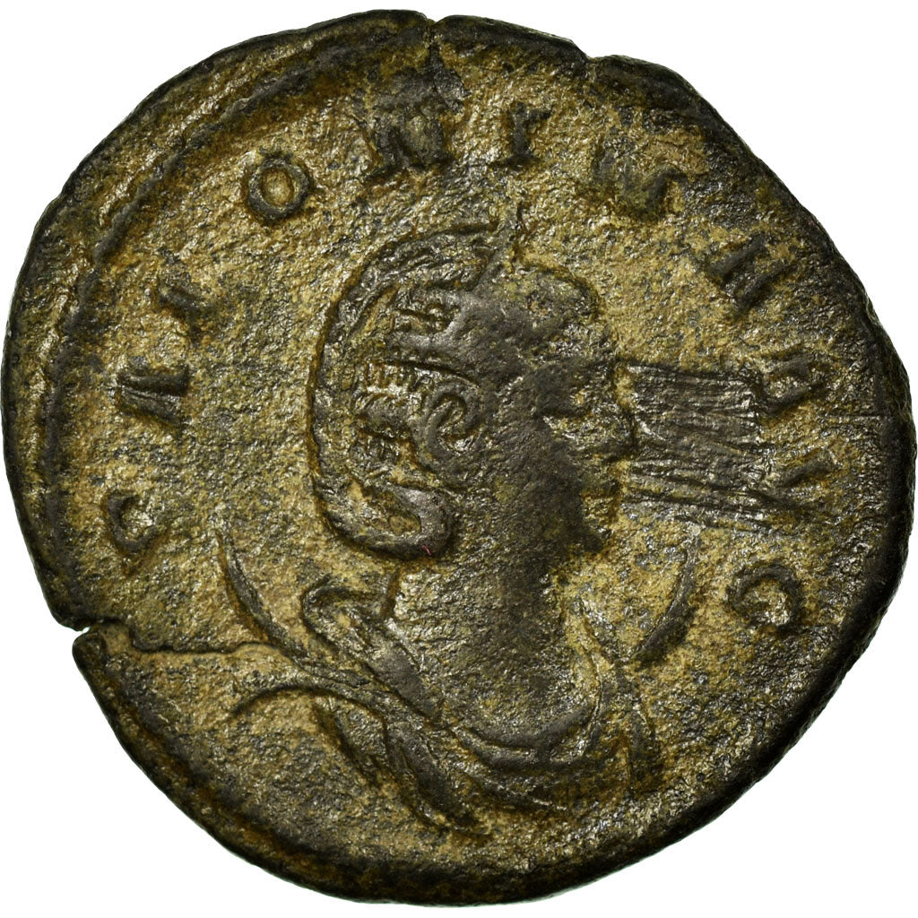 Salonina, Antoninianus, Antioch, Billon, EF(40-45), Cohen:68