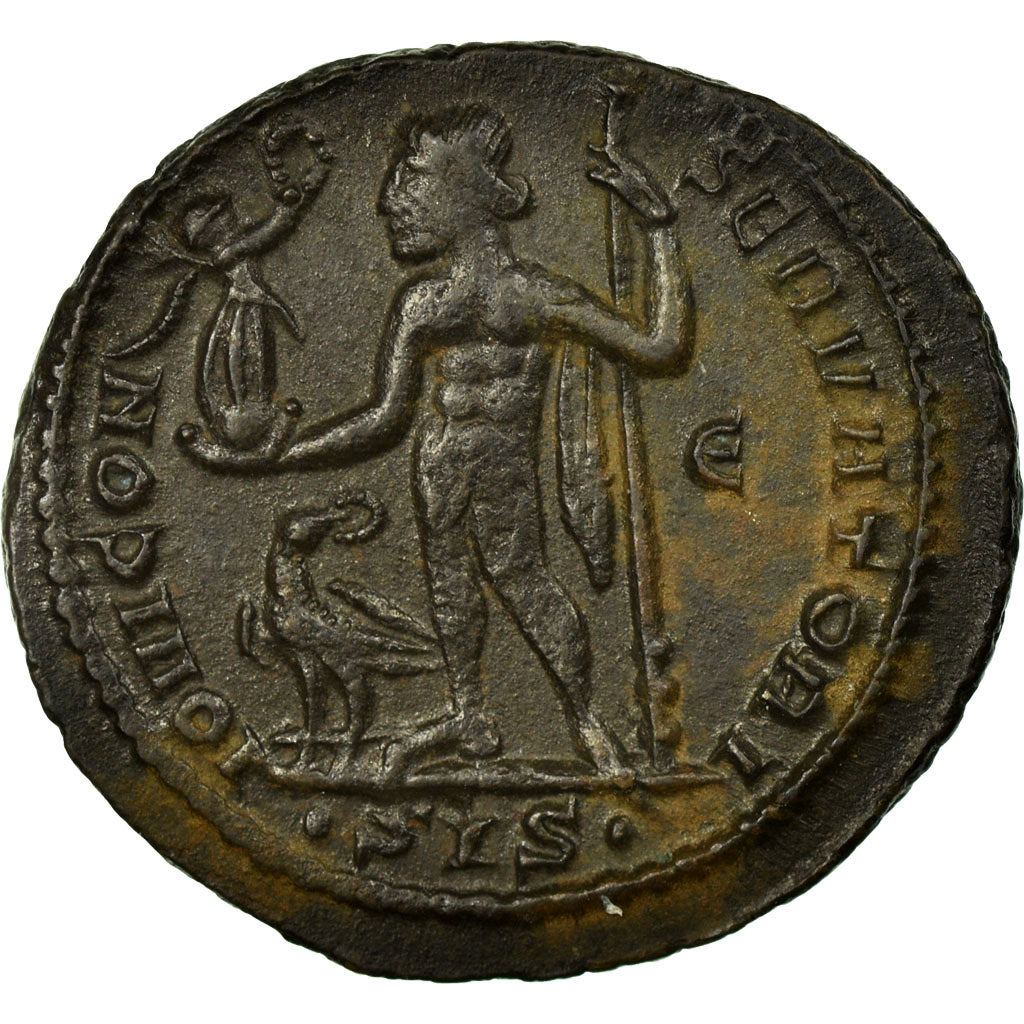 Constantine I, Nummus, Siscia, Copper, AU(55-58), Cohen:310
