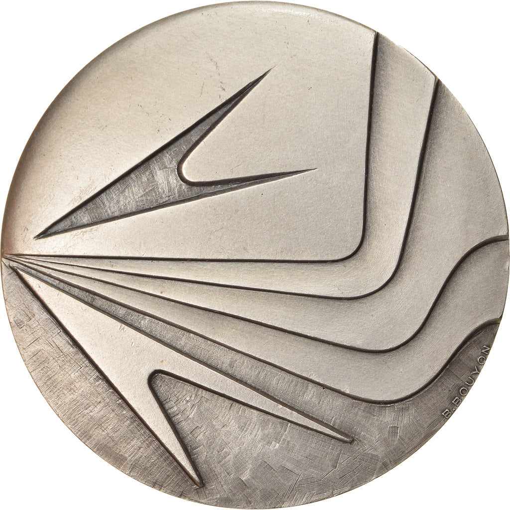 France, Medal, MATRA, Automobile, 1979, Bouyon, MS(63), Silver
