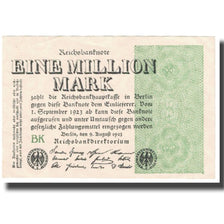 Banknote, Germany, 1 Million Mark, 1923, 1923-08-09, KM:101, UNC(63)