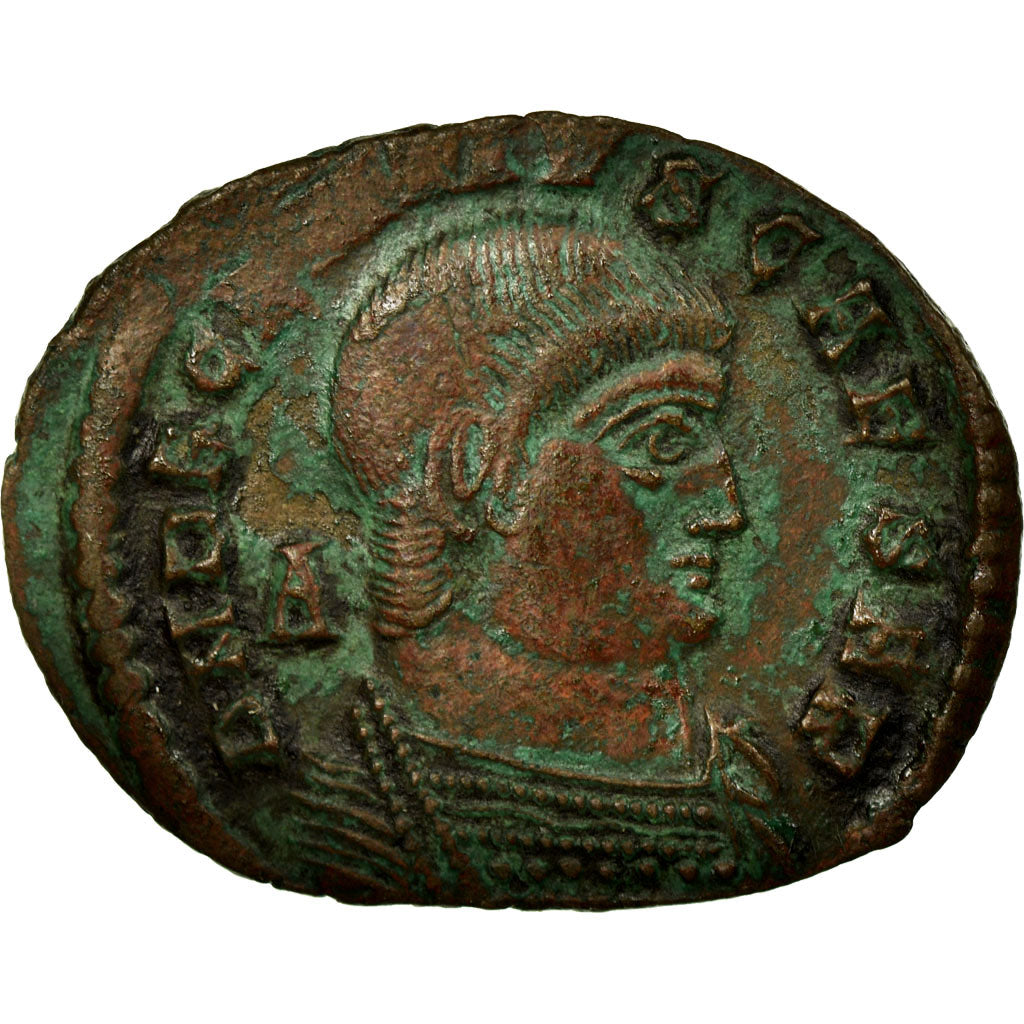 Decentius, Maiorina, Cobre, EF(40-45), Cohen:22