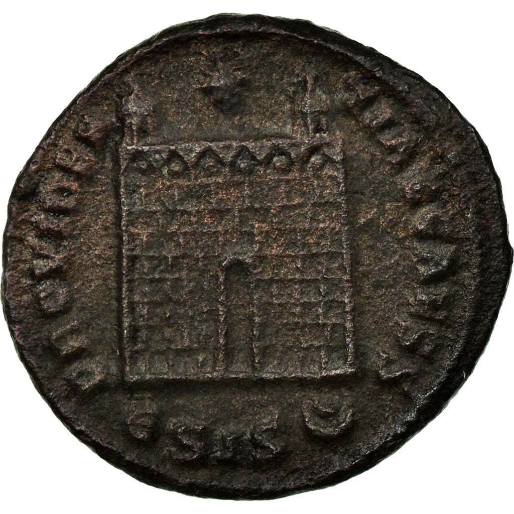 Constantine II, Nummus, Siscia, Copper, EF(40-45), Cohen:163