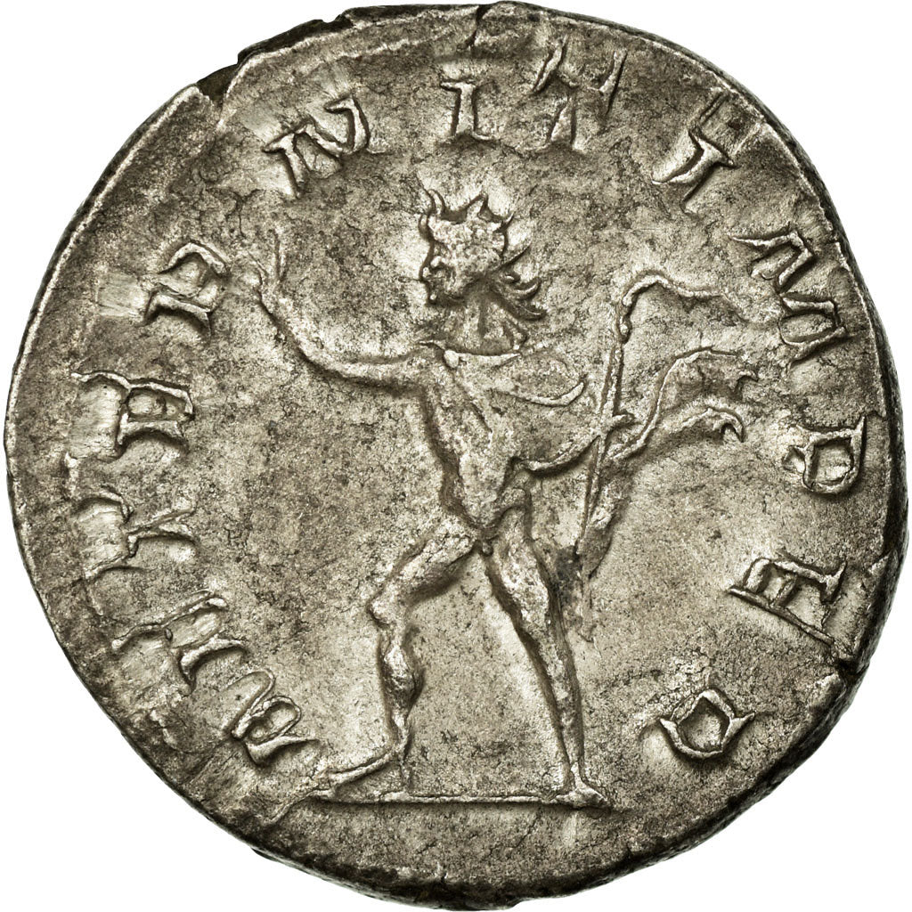 Philip II, Antoninianus, Billon, AU(55-58), Cohen:6