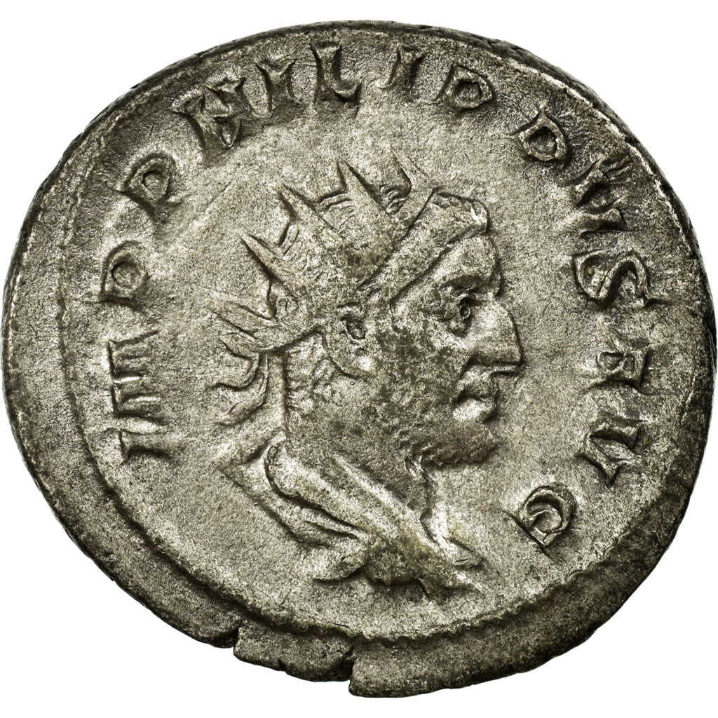 Philip I, Antoninianus, Billon, SS+, Cohen:9