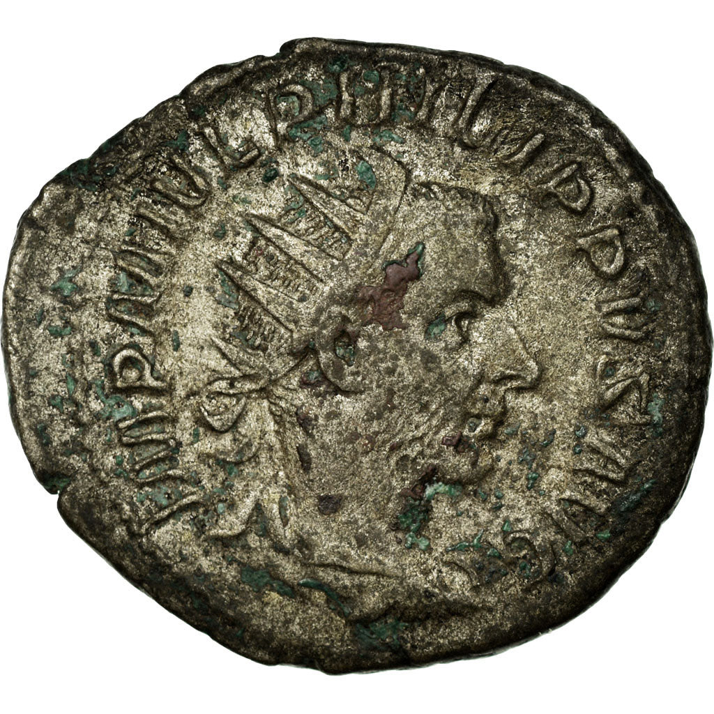 Philip I, Antoninianus, Billon, EF(40-45), Cohen:240