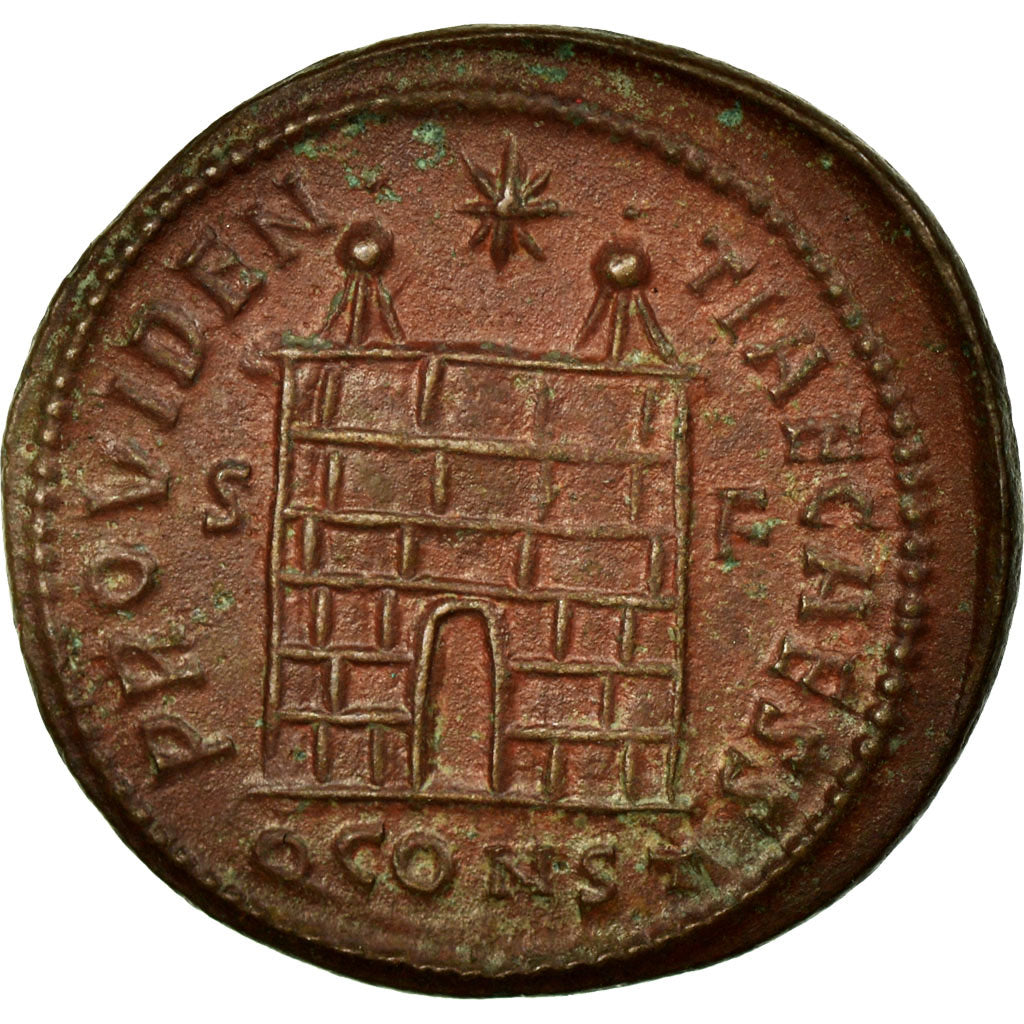 Constantius II, Nummus, Constantinople, Copper, MS(60-62), Cohen:167
