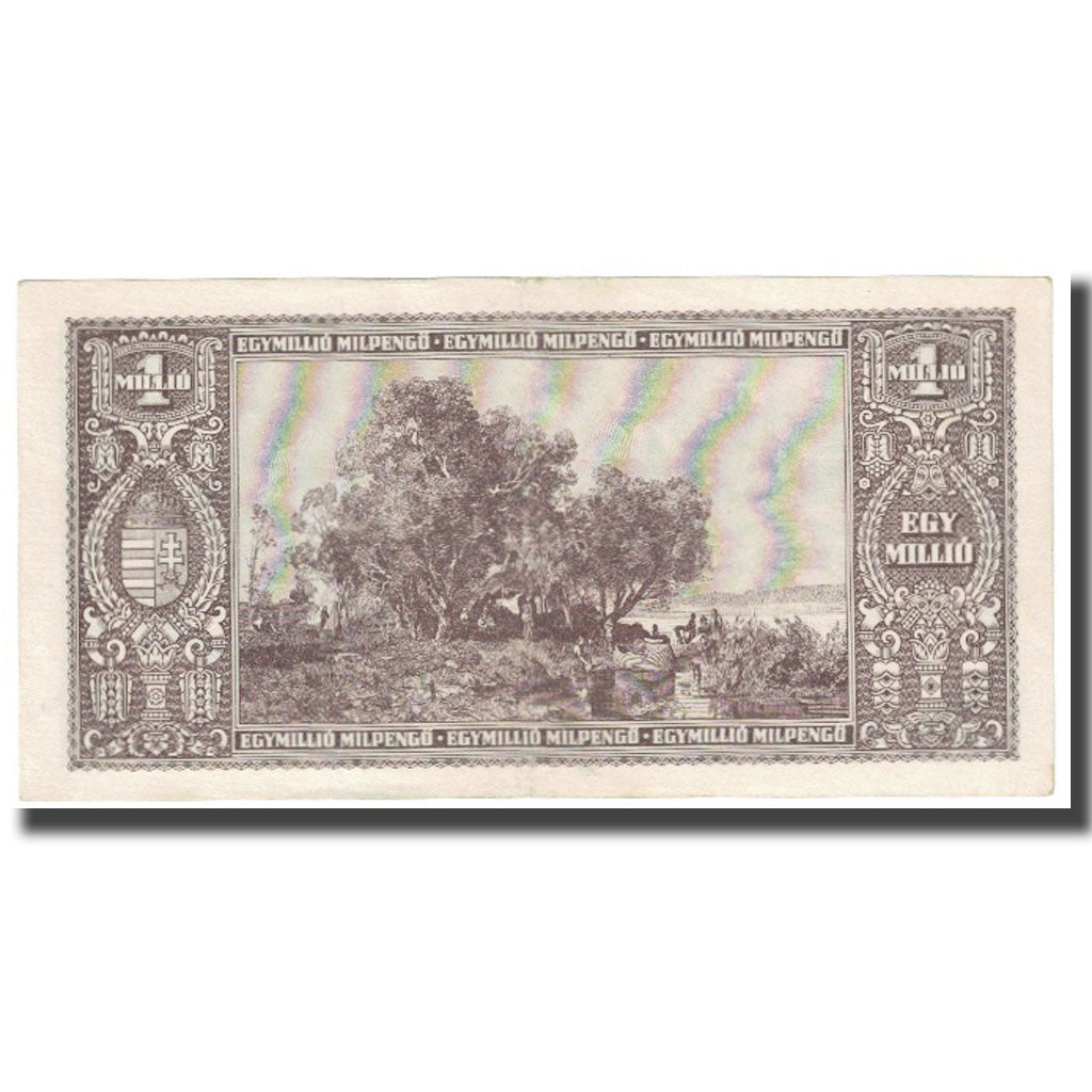 Nota, Hungria, 1 Million Milpengö, 1946, 1946-05-24, KM:128, EF(40-45)