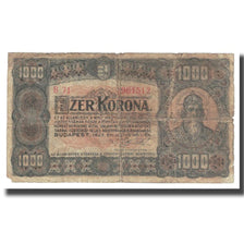 Billet, Hongrie, 1000 Korona, 1923, 1923-07-01, KM:66a, TB