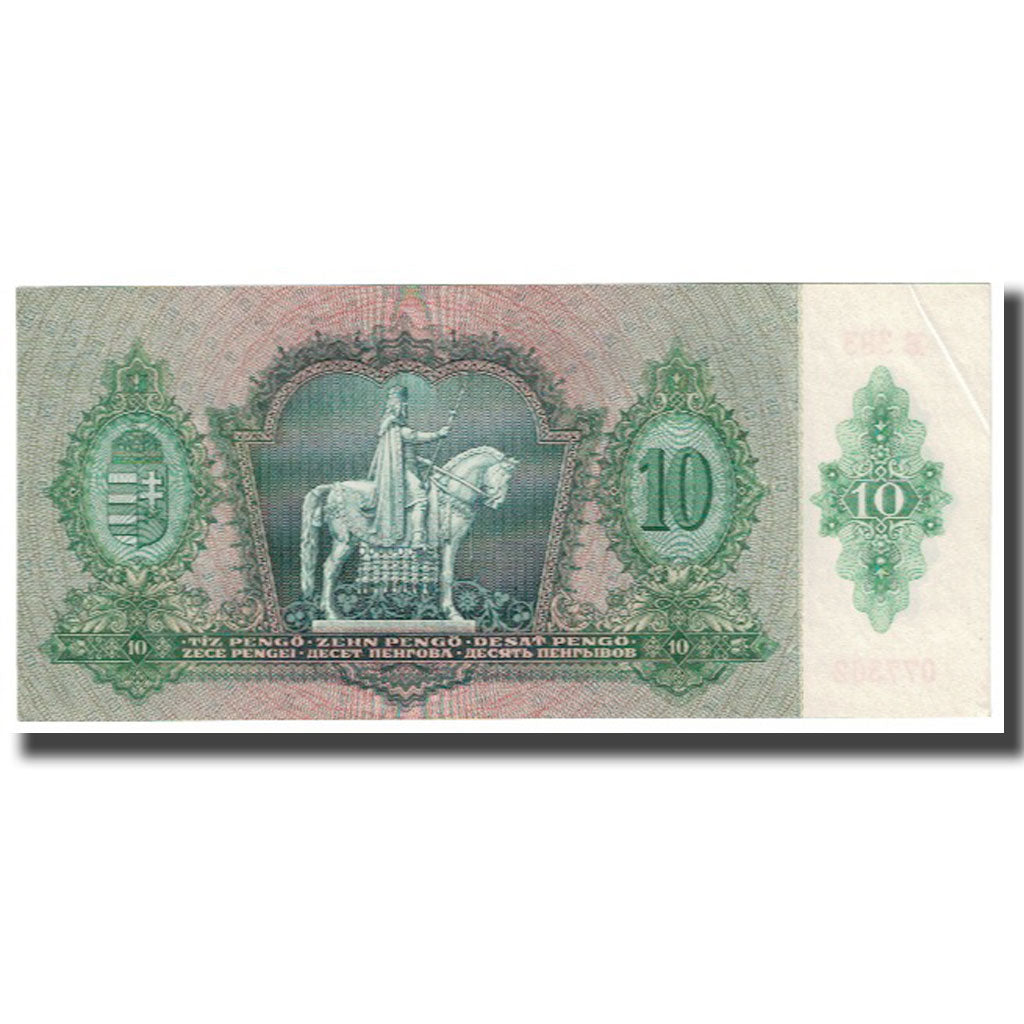 Geldschein, Ungarn, 10 Pengö, 1936, 1936-12-22, KM:100, UNZ-