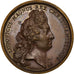 France, Médaille, Louis XIV, 1705, Cuivre, TTB+, Divo:299