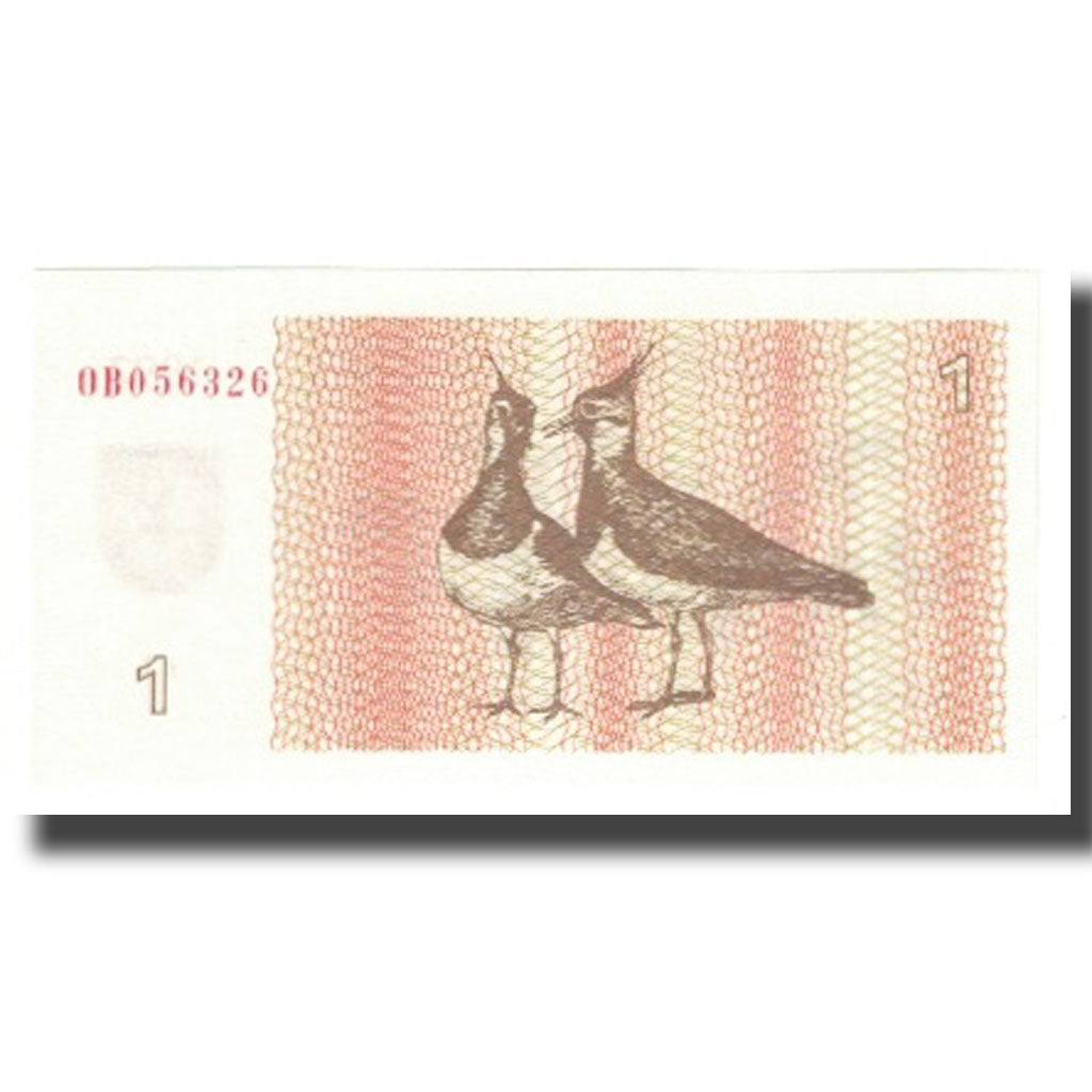 Geldschein, Lithuania, 1 (Talonas), 1992, KM:39, UNZ