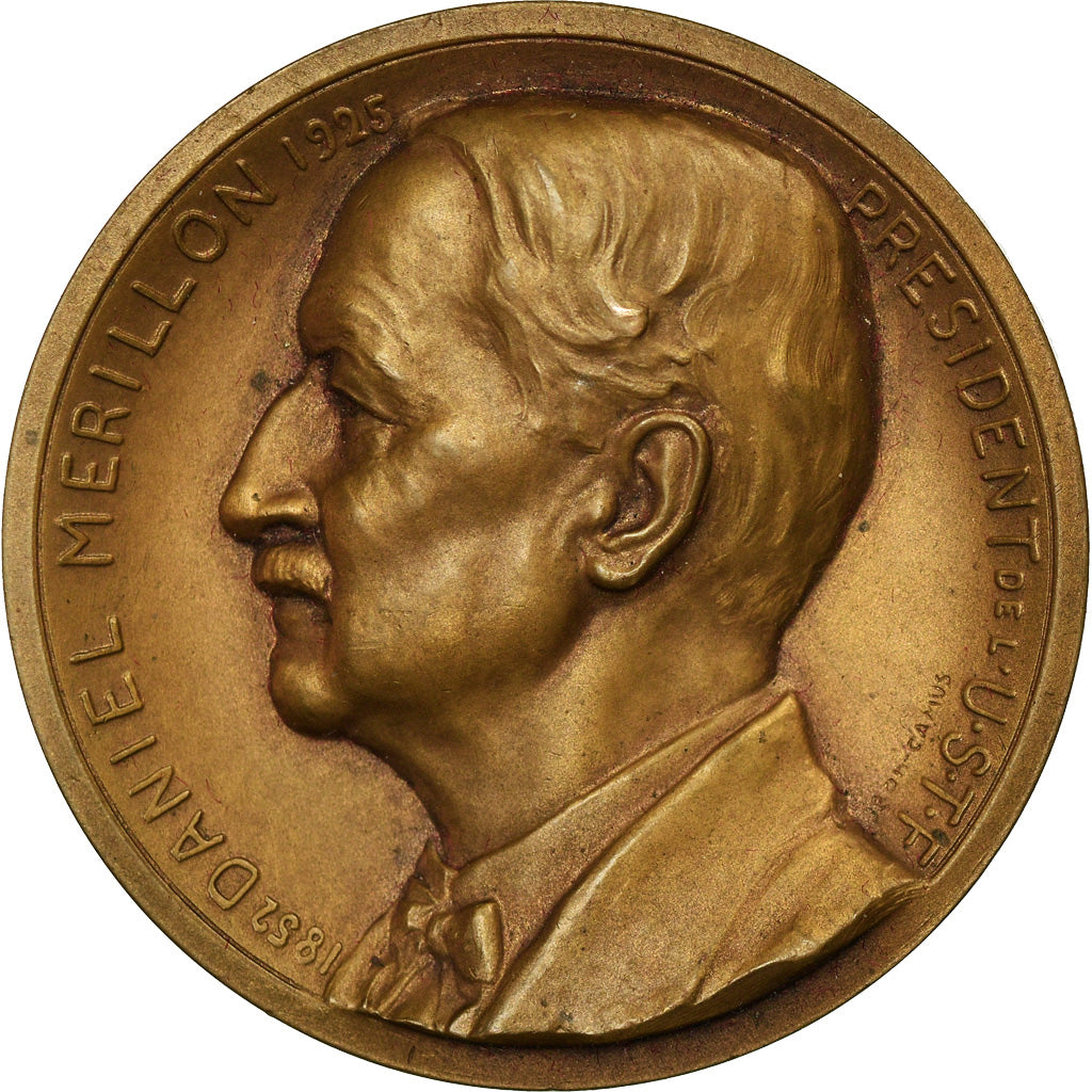 France, Médaille, French Third Republic, 1928, Bronze, SUP